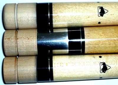 ADAM Buffalo J. LEUTE Profi Pool Billard Queue 2 Custom Oberteile Zubeh. Koffer