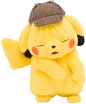Pokemon Center Original Wrinkled Face Pikachu Plush Movie Detective Pikachu