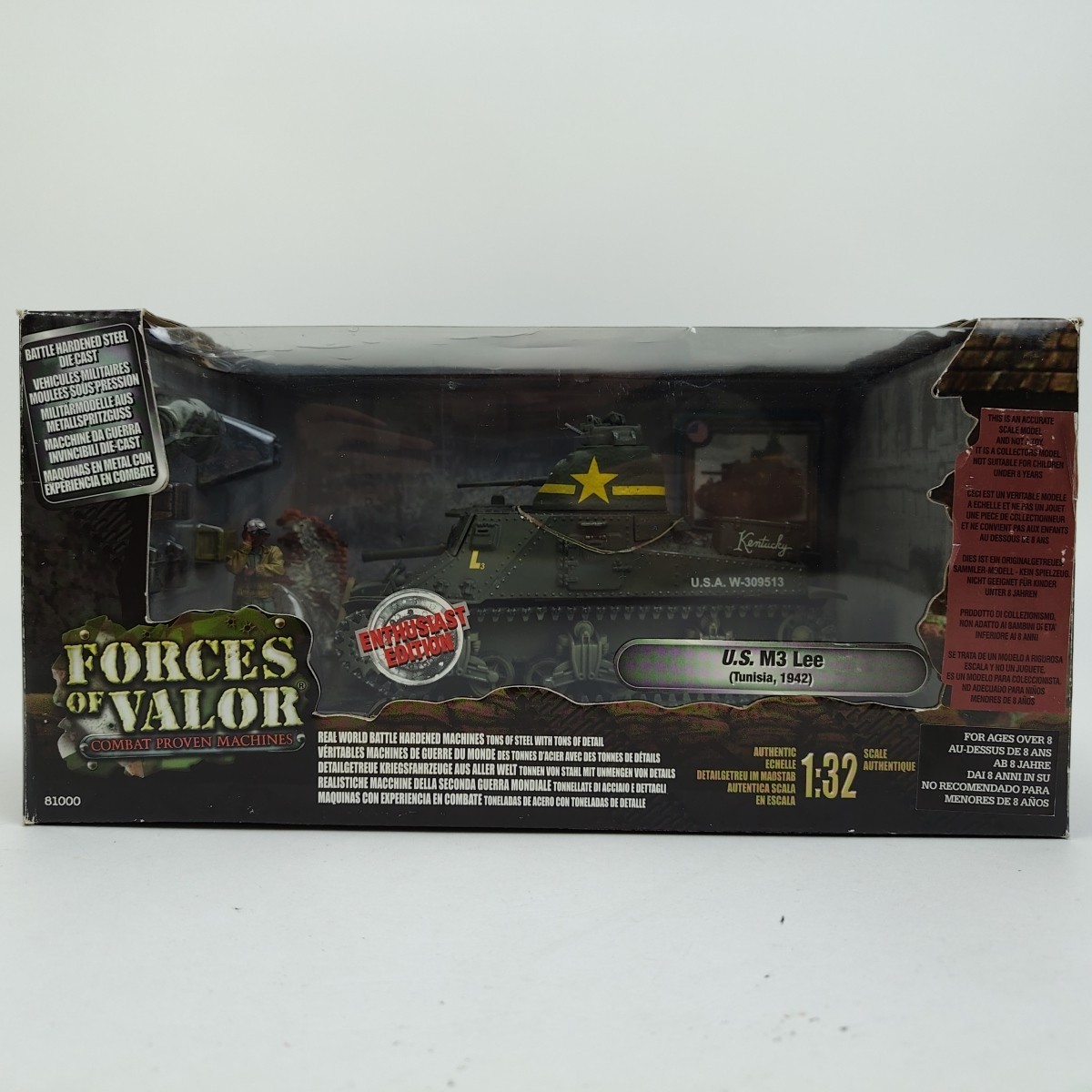 ミリタリー FORCE OF VALOR 1/32 Forces of Valor FOV King Tiger Normandy 1944 WWII Tank