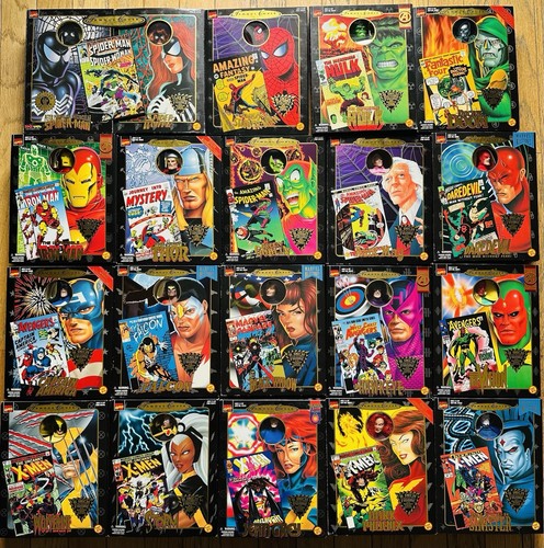 Marvel Famous Covers Iron Man / Doctor Doom / Wolverine / Spider-Man / 19 Total