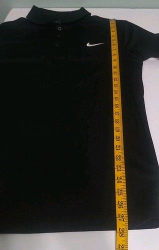IZOD and Nike 2 Golf Black Polo Shirts Short Sleeve Men Medium Performance - Picture 15 of 21