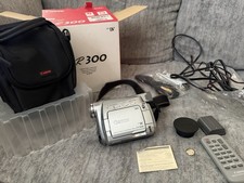 Canon ZR300 Mini Dv camcorder TESTED working In Box Amazing W Case