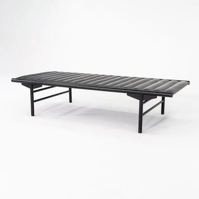 2019 Anita Johansen for Menu / Audo Align Daybed in Ebonized Oak & Black leather