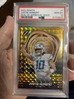 2023 Panini Zenith Football Gold Justin Herbert #7 PSA 10
