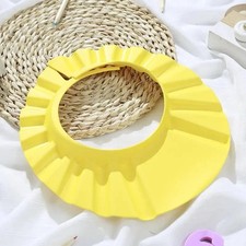 Baby Shower Cap Adjustable Bath Shampoo Hat Kids Ear Eye Protector Wash