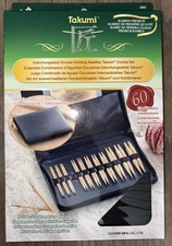 Clover 3683 Interchangeable Circular Knitting Needles Takumi Combo Set