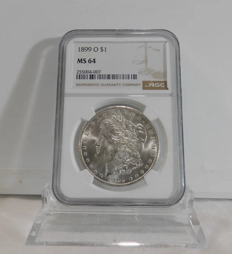 1899-O  MORGAN Silver Dollar, NGC MS-64!