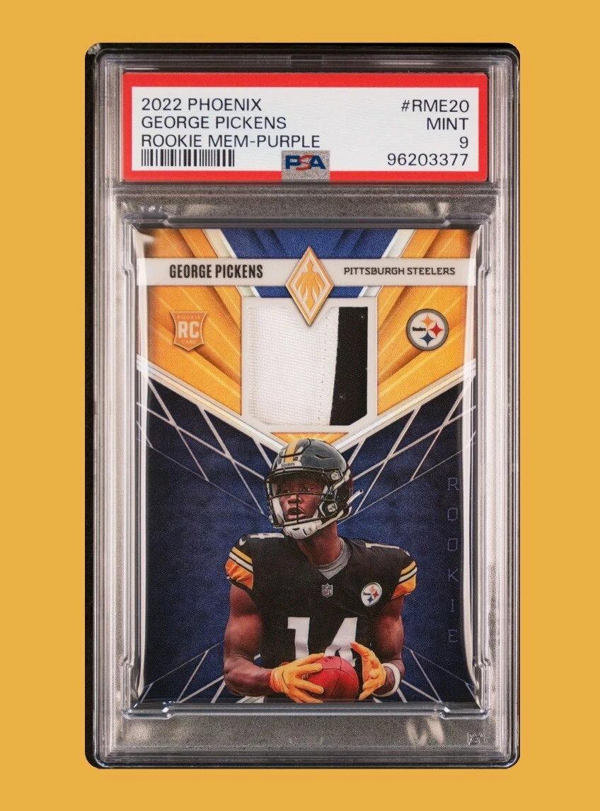 George Pickens Panini Phoenix Rookie Memorabilia #RME20 Purple