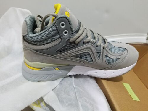 Fit-Ville High Top Rebound Core Men's 5.5W Gray White New with Box Lace Up Wide