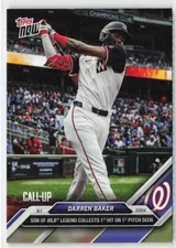 2024 Topps Now - Darren Baker - Call-Up /3920 #626