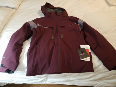 Obermeyer Charger Ski Jacket - Men's - Medium / Wine-not free shipping 