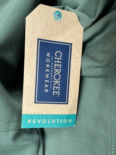 Pantalones Médicos Cherokee Workwear Modern Classic Revolution Verdes Para Mujer Talla XL - Imagen 19 de 20