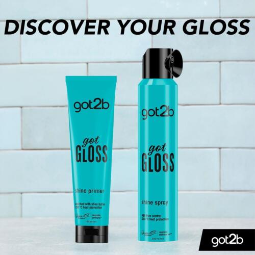 got2b GLOSS hair spray finish for glossy and glass-like hair 200 ml, 2 Pack - Picture 5 of 7