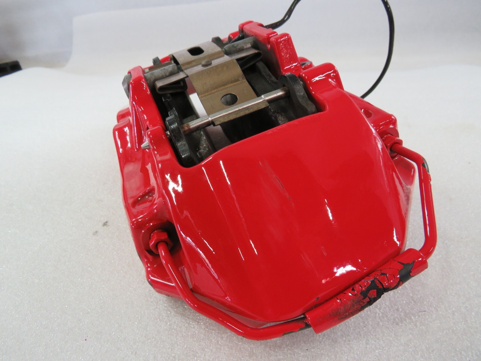 Ferrari 599 GTB, LH, Left, Front Caliper, CCM Version, Red, P/N 219357