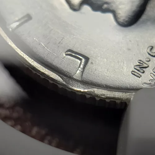 1941-S 10c Mercury Dime - Error Curved Clip - PQ White - NGC MS 66 FB - B3808