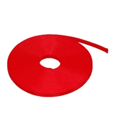 PET Cable Wire Wrap 10mm Expandable  Sleeving Red 10M Length