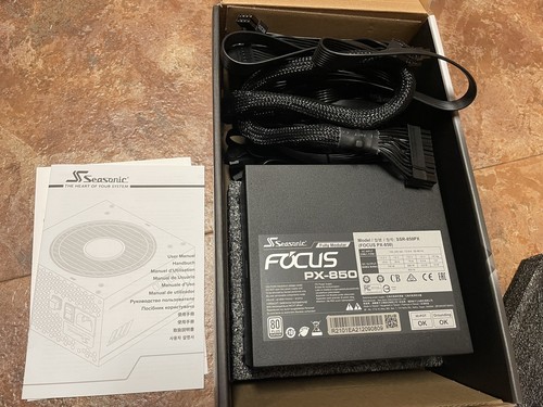 Seasonic Focus PX-850, 850W 80+ Platinum Full-Modular, Hybrid Silent Fan Control - Afbeelding 4 van 7