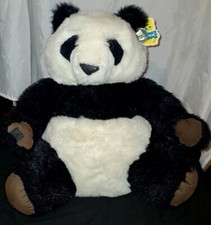 Vtg 1984 Dakin Peeking Panda Bear Stuffed Plush Animal Toy 18" Tags