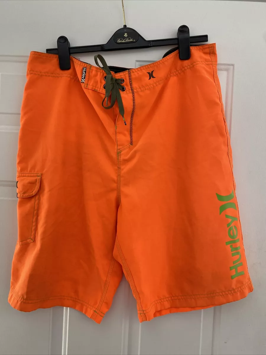 Orange top hurley boardshorts
