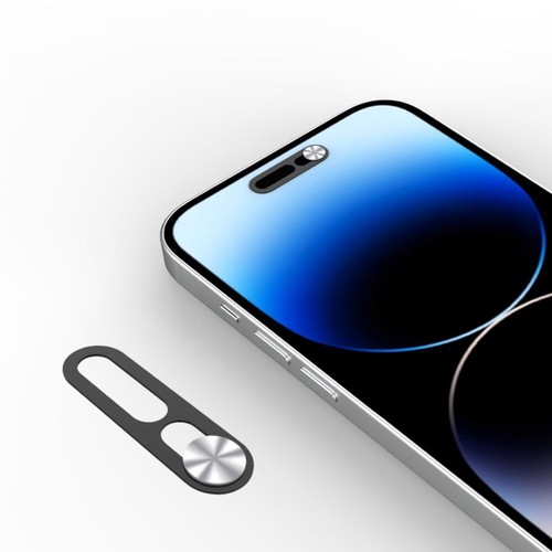 Front Camera Slider Webcam Cover Privacy Cap For iPhone 14 14 ProMax Plus - Zdjęcie 6 z 11