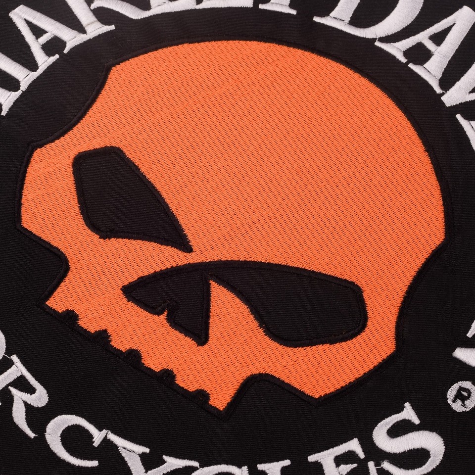 Harley Davidson Willie G. Skull Boner patch HD Jacket Back Rocker Patch