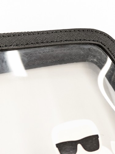 KARL LAGERFELD K/Protect Ikonik Travel Set Transparent Printed Zipped - Imagen 11 de 11