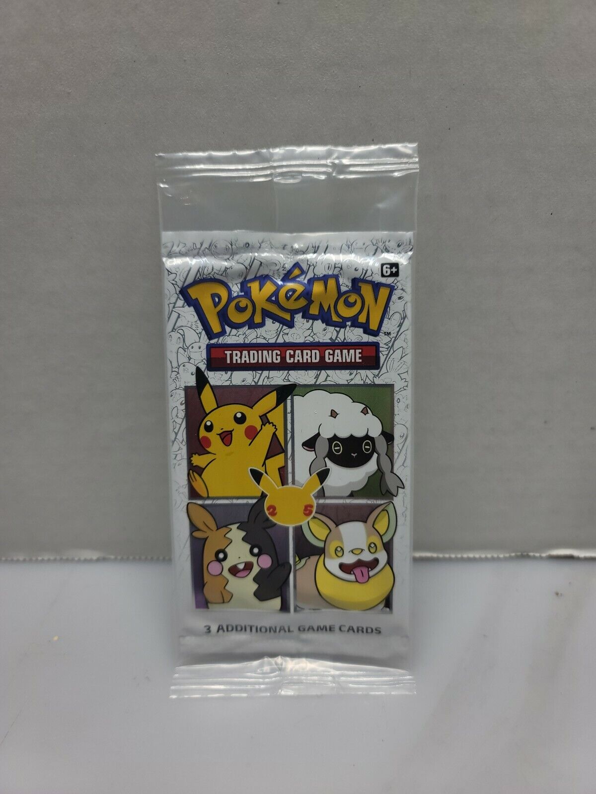 Cinnamon Toast Crunch Pokemon 25th Anniversary 3 Card Pack w/ Foil Pikachu MINT