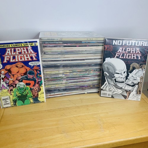 Marvel Alpha Flight Job Lot Comic Book Bundle x 125, Almost Full Run Plus Extras