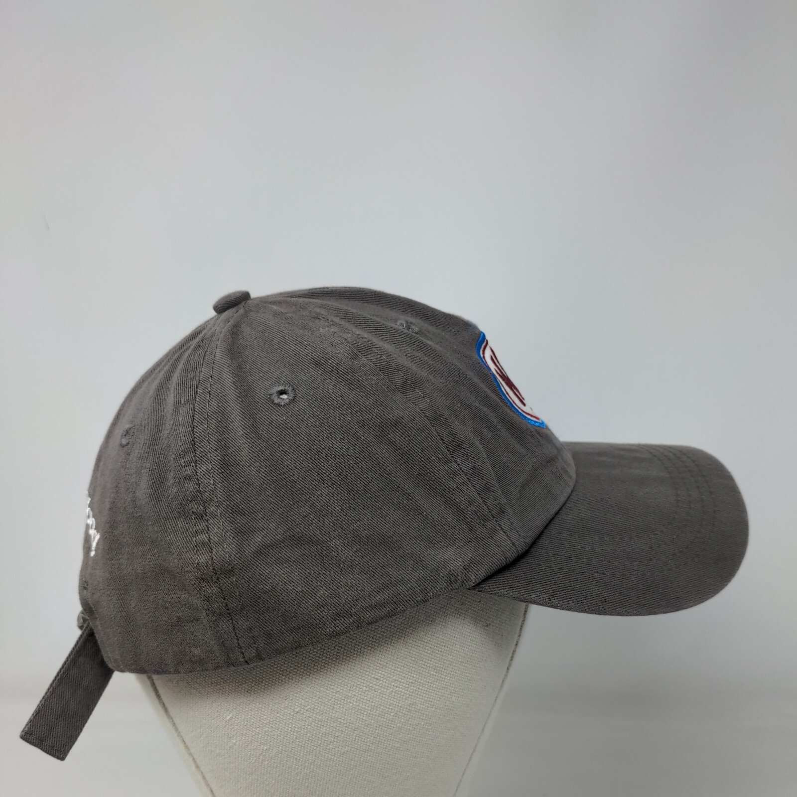 Hero Slideback Hat Gray One Size Embroidered I Am… - image 4