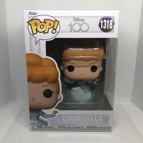 Funko Pop! Disney 100 Cinderella #1318 Vinyl Figure Collectible Disney Fans