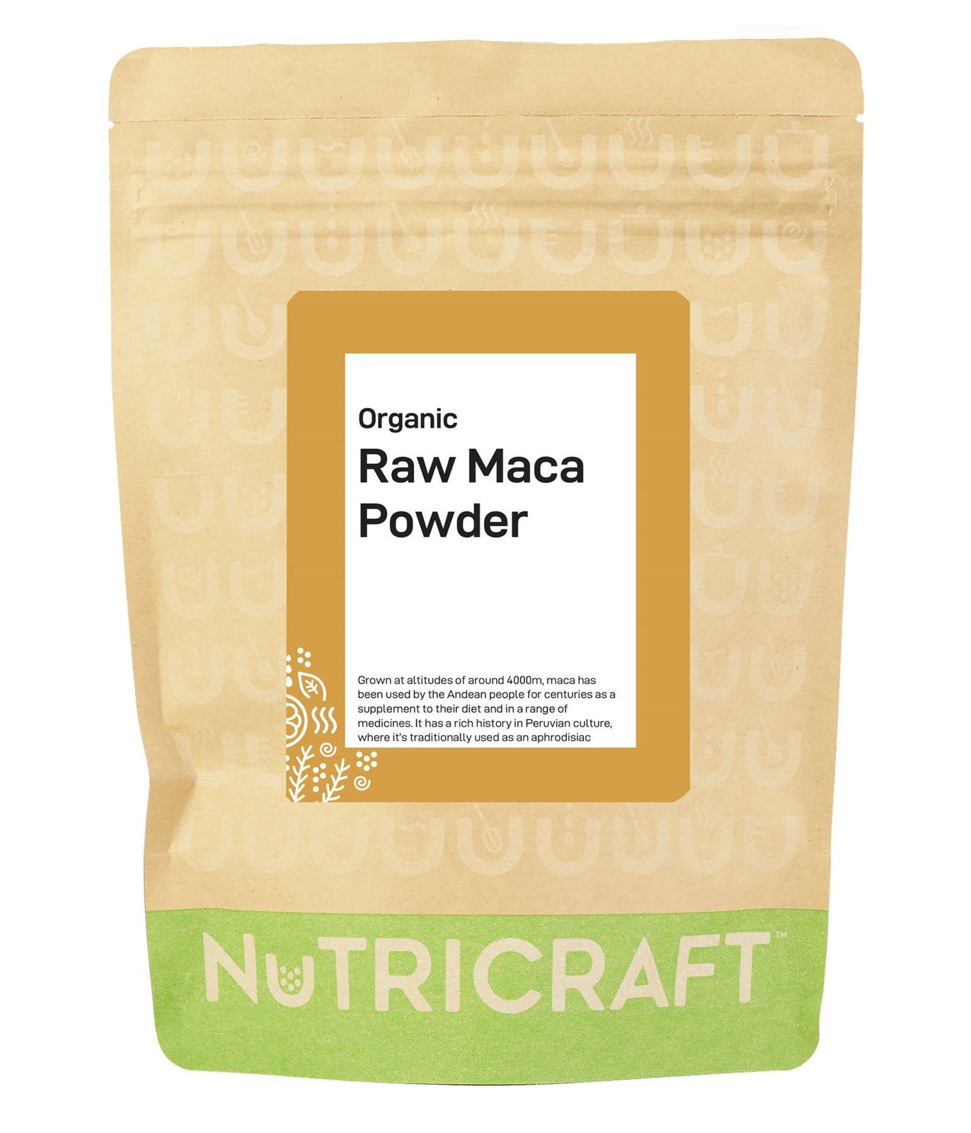 1kg organic MACA root powder (raw)  by NUTRICRAFT™ - energising root - Peru