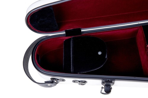 Crossrock Fiberglass Violin Case, 4/4 Full Size,Backpack Style, Guitar Case - Picture 25 of 44