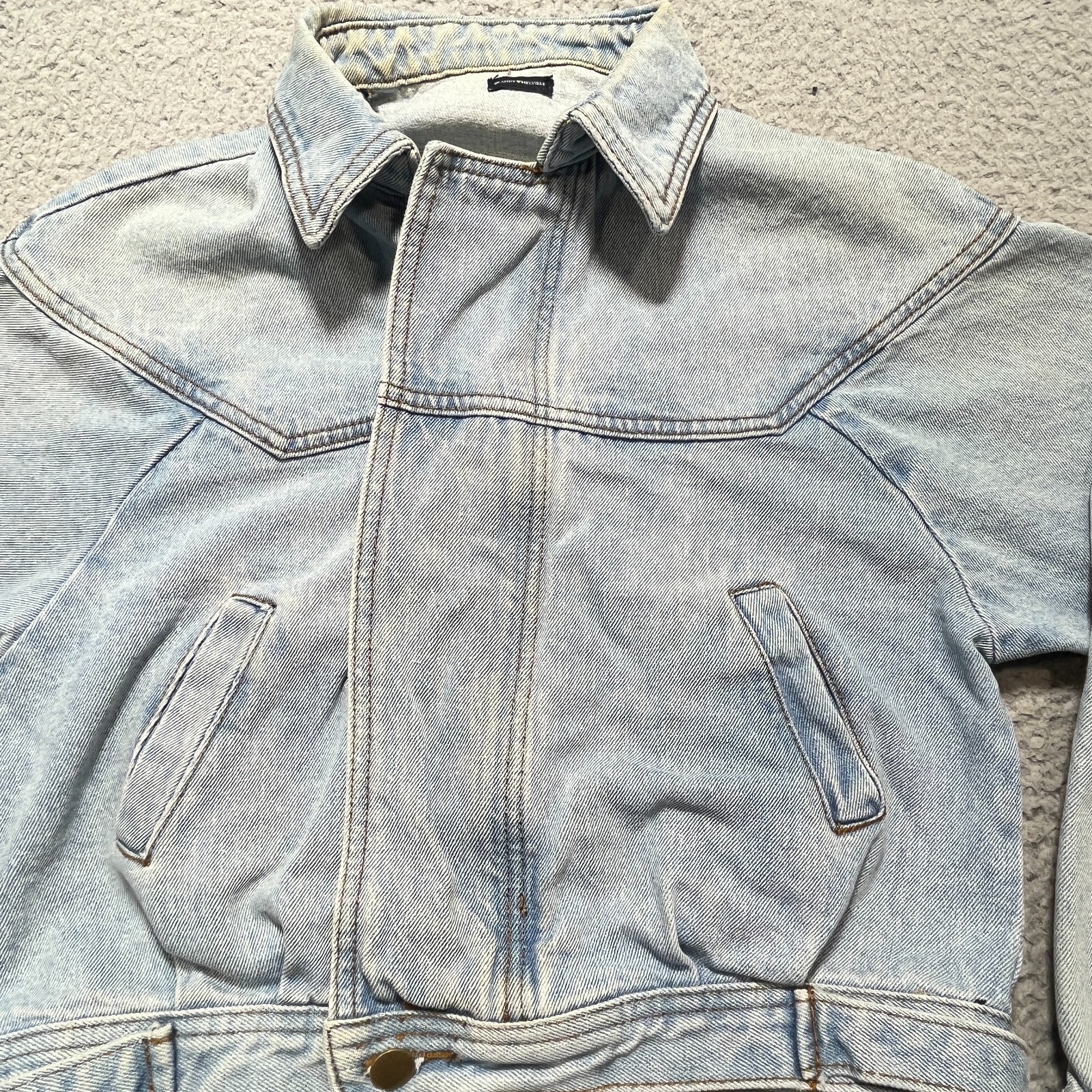 Brandy Melville x John Galt Denim Jacket Womens Small… Gem