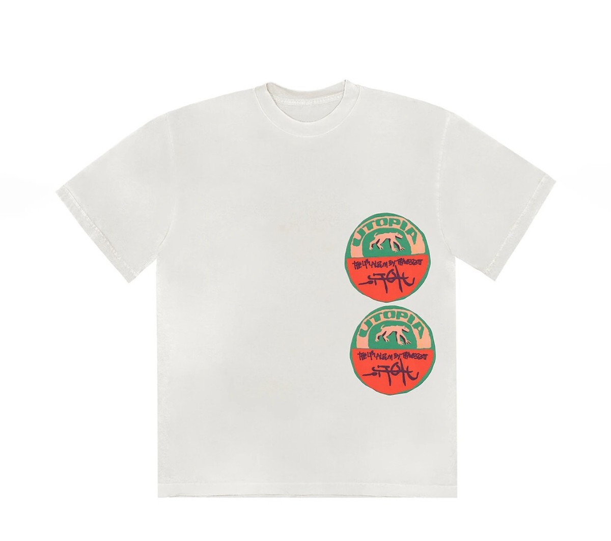 Travis Scott　UTOPIA　CD +T-Shirt Box セット Travis Scott Utopia B3 Box Set Pack White Men's - SS23 - US