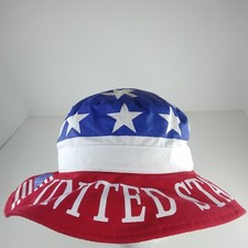 United States American Flag Bucket Hat One Size