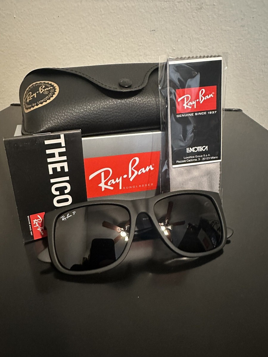 Buy Ray-Ban RB 4165 622/T3 55mm Justin Sunglasses Polarized