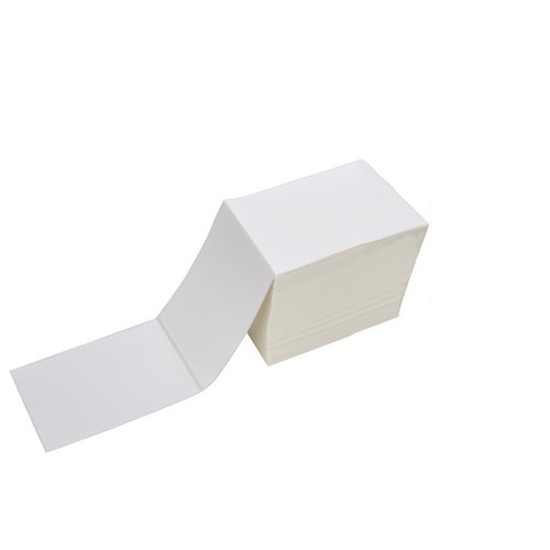 1000 4"x6" Fanfold Direct Thermal Shipping Labels Perforated for Zebra & Rollo - Picture 2 of 4