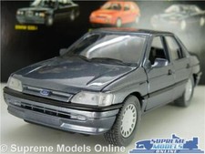 FORD ORION MODEL CAR MK3 SALOON GREY LARGE 1:24 SCALE 1990'S DEALER SPECIAL K8