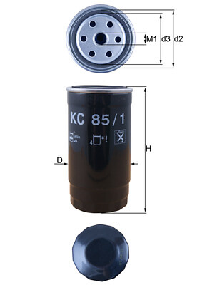 Knecht KC85/1 Kraftstofffilter FüR Land Rover MG-image