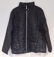  Giacca giacca da mezza stagione trapuntata manica lunga nera taglia 36/38 nuova di Heine