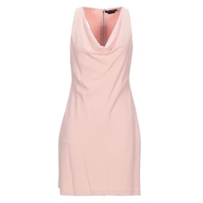 Alice + Olivia Harmony Racerback Cowl Neck A-Line Sleeveless Mini Dress in Blush | eBay Alice + Olivia Harmony Racerback Cowl Neck A-Line Sleeveless Mini Dress in Blush | eBay