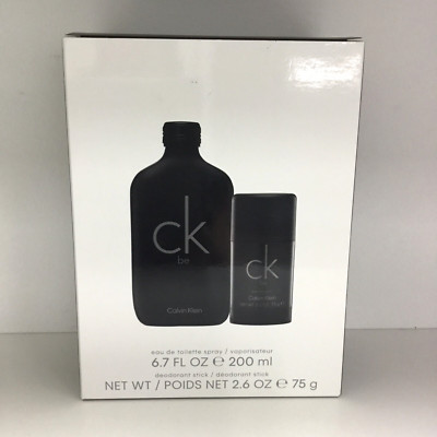 ck be by Calvin Klein |Men's 2 Pc Gift Set: 6.7 Oz Eau de Toilette+2.6 Deo Stick