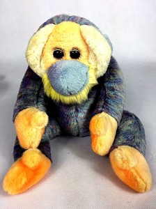 ty beanie babies bananas monkey