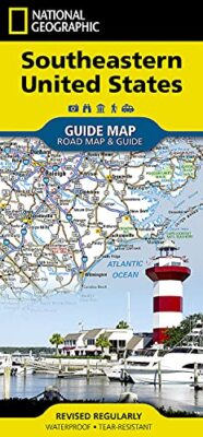 Southeastern USA Map (National Geographic Guide Map) by National Geographic