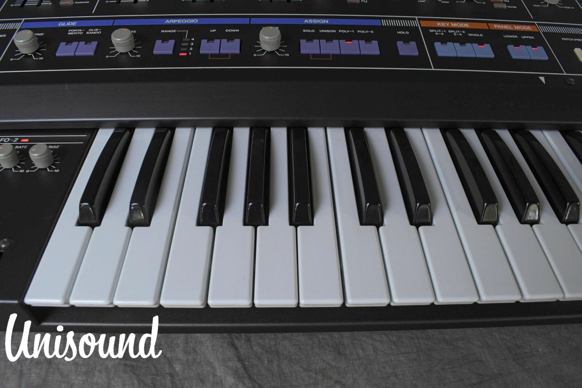 Roland Jupiter-6 six voice Polyphonic Analog Synthesizer in