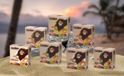 CaveMan Men's Natural Soap - Moisturizing, Exfoliating, & Refreshing Bar Soaps