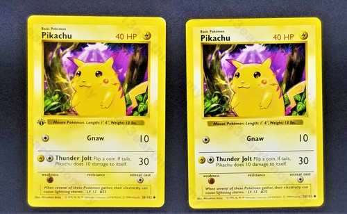 Pokemon Card Red Cheeks Base Set Shadowless