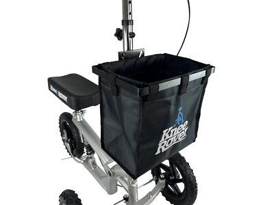 Deluxe Knee Scooter Basket Accessory with Large Capacity - Knee Rover Basket