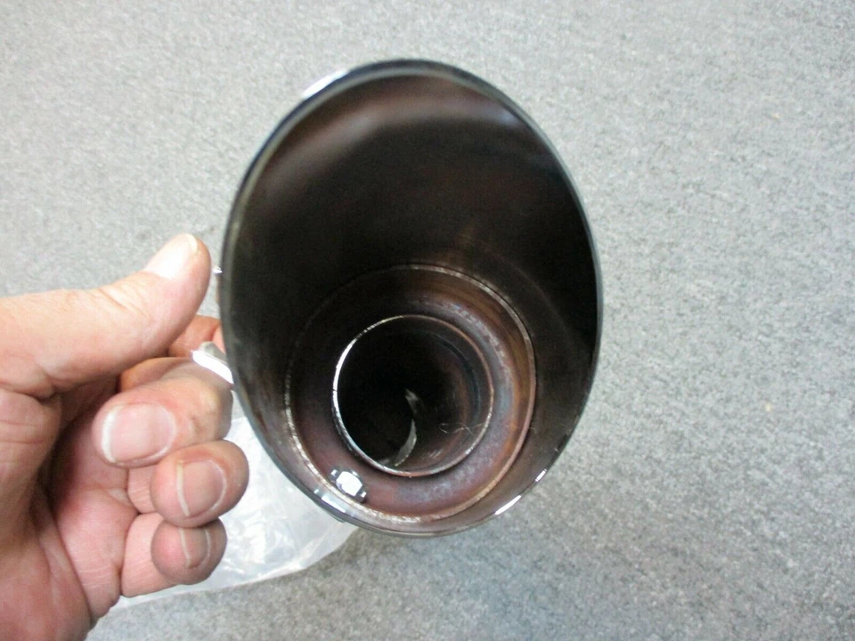 Cycle Shack Slip on Muffler MHD-348 F 1 Only fits Harley Davidson - Image 4 of 4