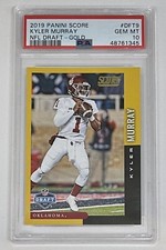 2019 Score Kyler Murray NFL Draft RC rookie SSP PSA 10 - Pop 2